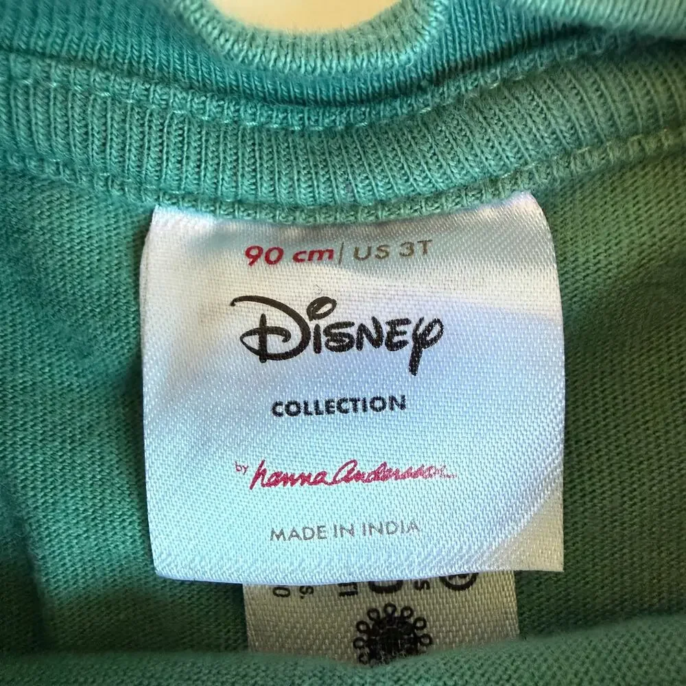 Hanna Andersson Disney Princess Tiana Peplum Tee 90cm US 3T - Picture 6 of 8